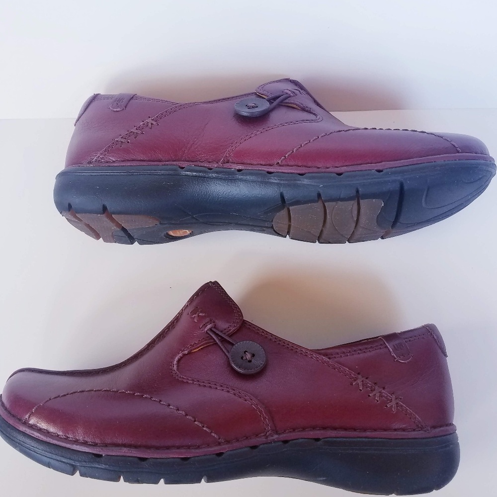 Clarks Unstructured Unloop Casual Leather Slipon - image 6